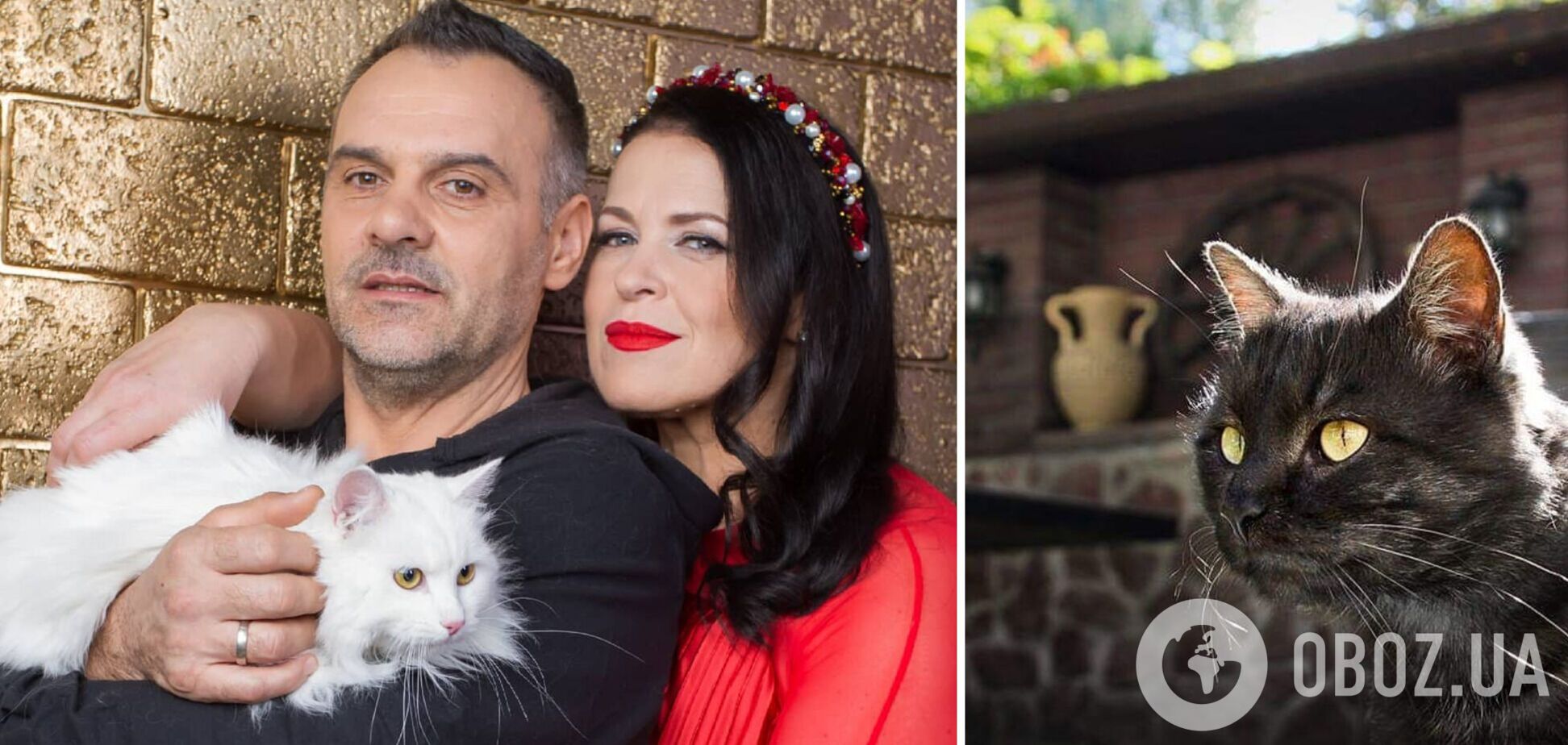 Муж Русланы Писанки с заплаканными глазами показал своего 'Хатико', который ждал его в Украине