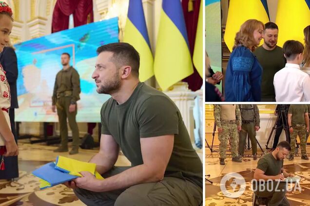 'Война забрала у наших детей детство': Зеленский рассказал трогательные истории украинцев в День молодежи. Видео