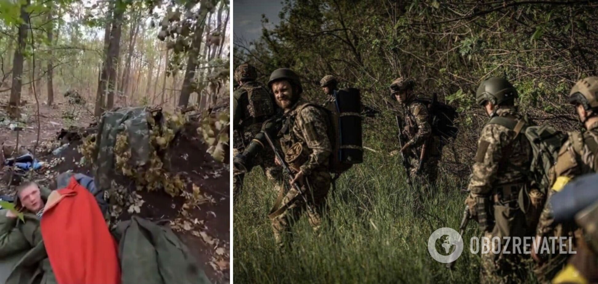 Прокинувся вже в полоні: захисники України показали епічне відео з російським окупантом