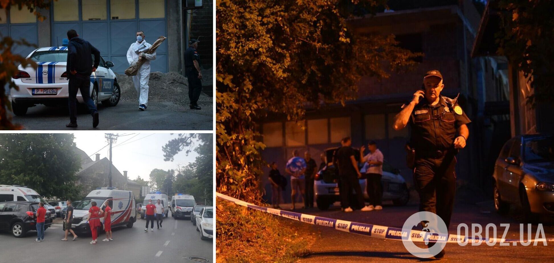 11 погибших, среди них дети: в Черногории мужчина устроил стрельбу после семейной ссоры