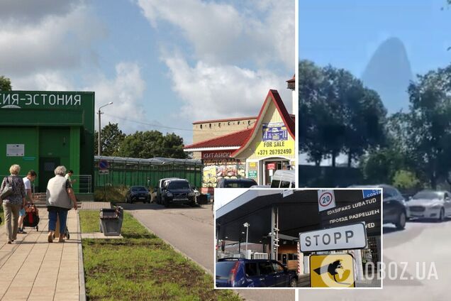 На кордоні РФ з Естонією зібралася черга з 700 авто, росіяни поспішають в Європу перед закриттям 'залізної завіси'. Відео