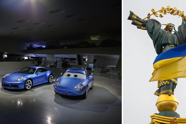Porsche відтворили машину з мультфільму 'Тачки' та відправлять гроші від її продажу на допомогу Україні