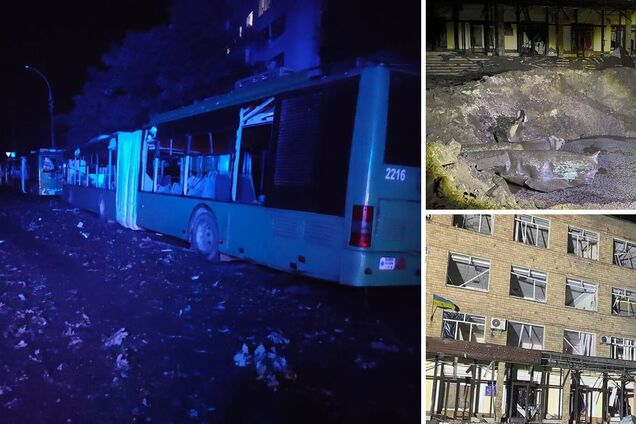 Наслідки російського обстрілу Харкова 13 серпня