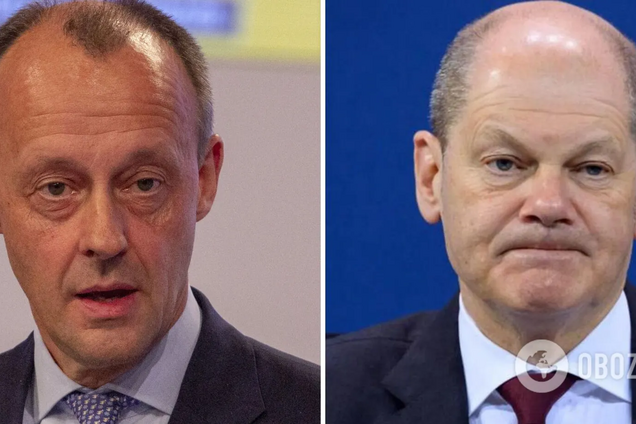 Мерц звинуватив Шольца у сприянні затягуванню війни в Україні