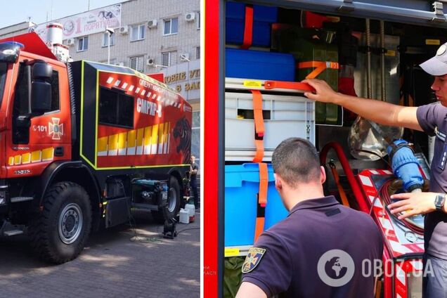 СМРХР-В прибыла в Запорожье – спецмашина радиохимической разведки тяжелого  типа будет мониторить ситуацию на АЭС – фото | OBOZ.UA