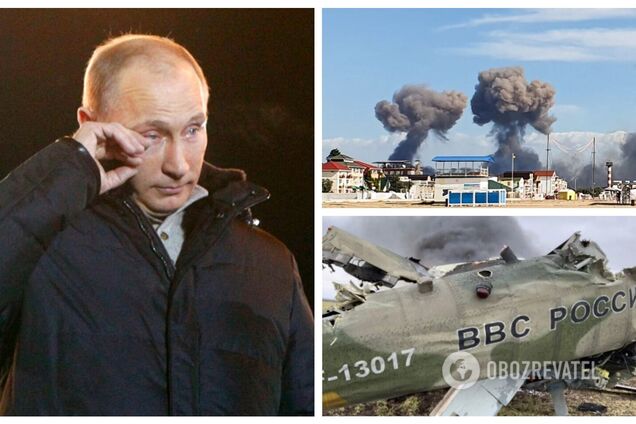 Хакеры взломали российское ТВ и запустили ролик со 'скорбящим' после 'бавовны' в Крыму Путиным. Видео