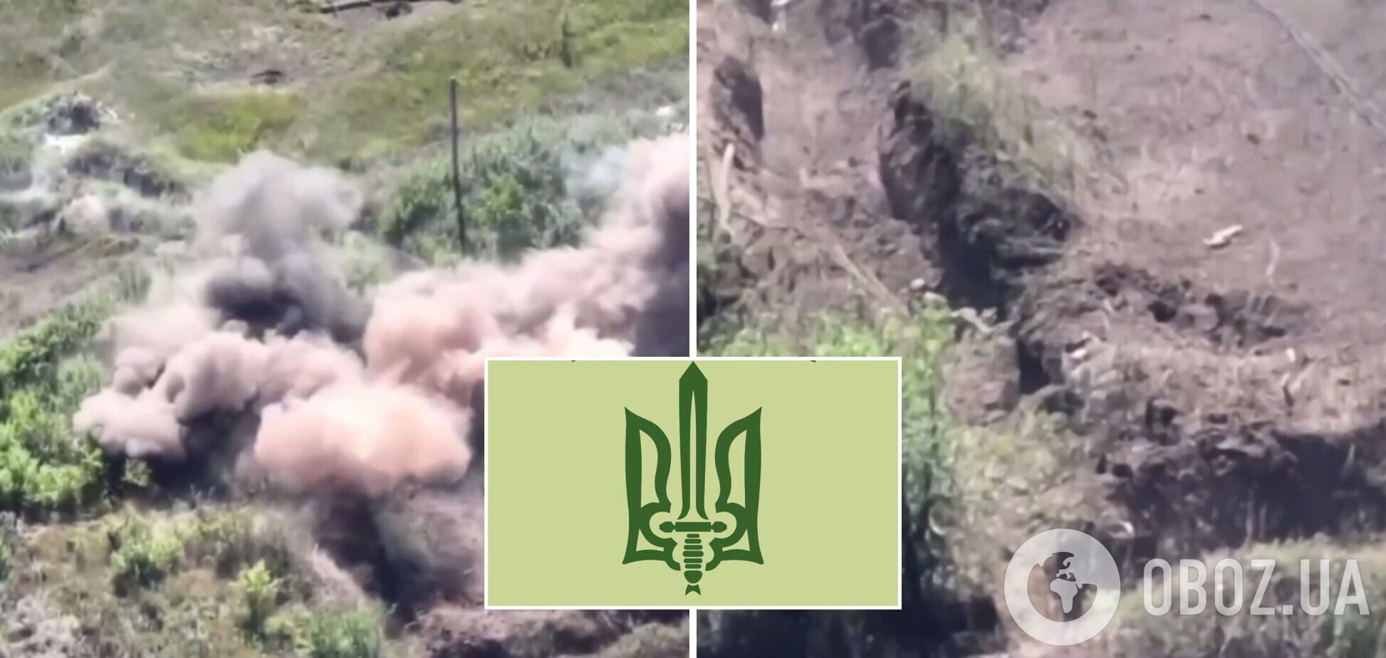 В батальоне 'Свобода' показали видео уничтожения российской штурмовой группы