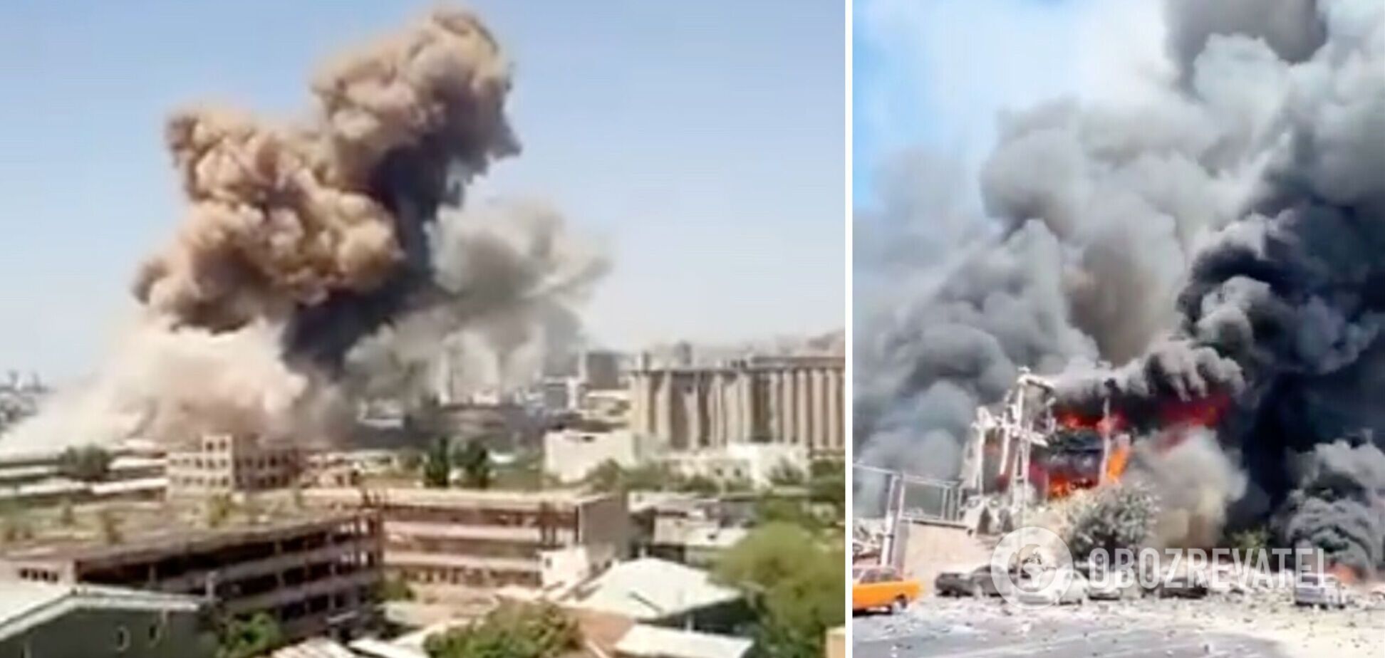 У Єревані пролунав потужний вибух у ТЦ: відео та всі деталі