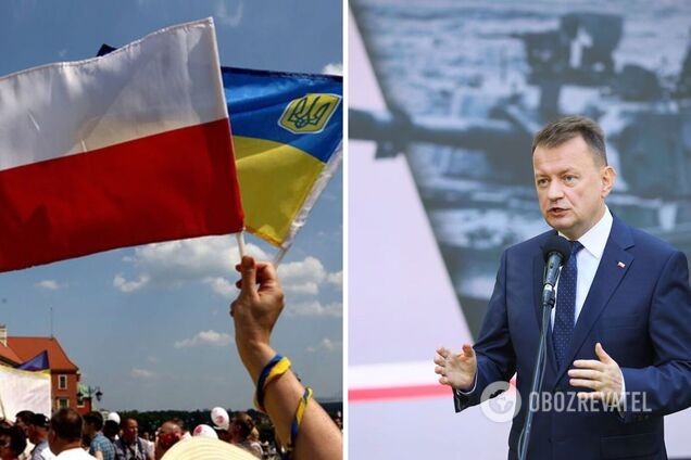 Міністр оборони Польщі: ми маємо зупинити російський марш зла, підтримавши Україну