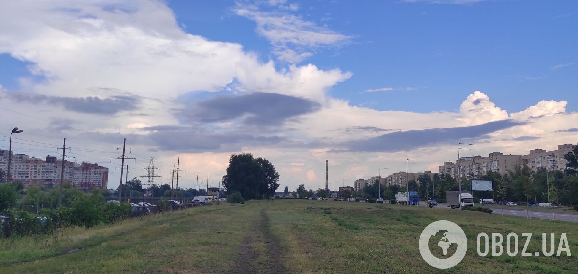 На Київщині мінлива хмарність та можливі дощі