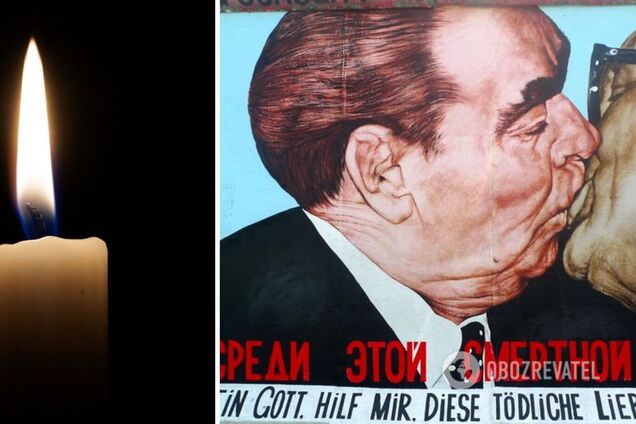 Умер художник Дмитрий Врубель, известный граффити с поцелуем Брежнева с Хонеккером. Фото