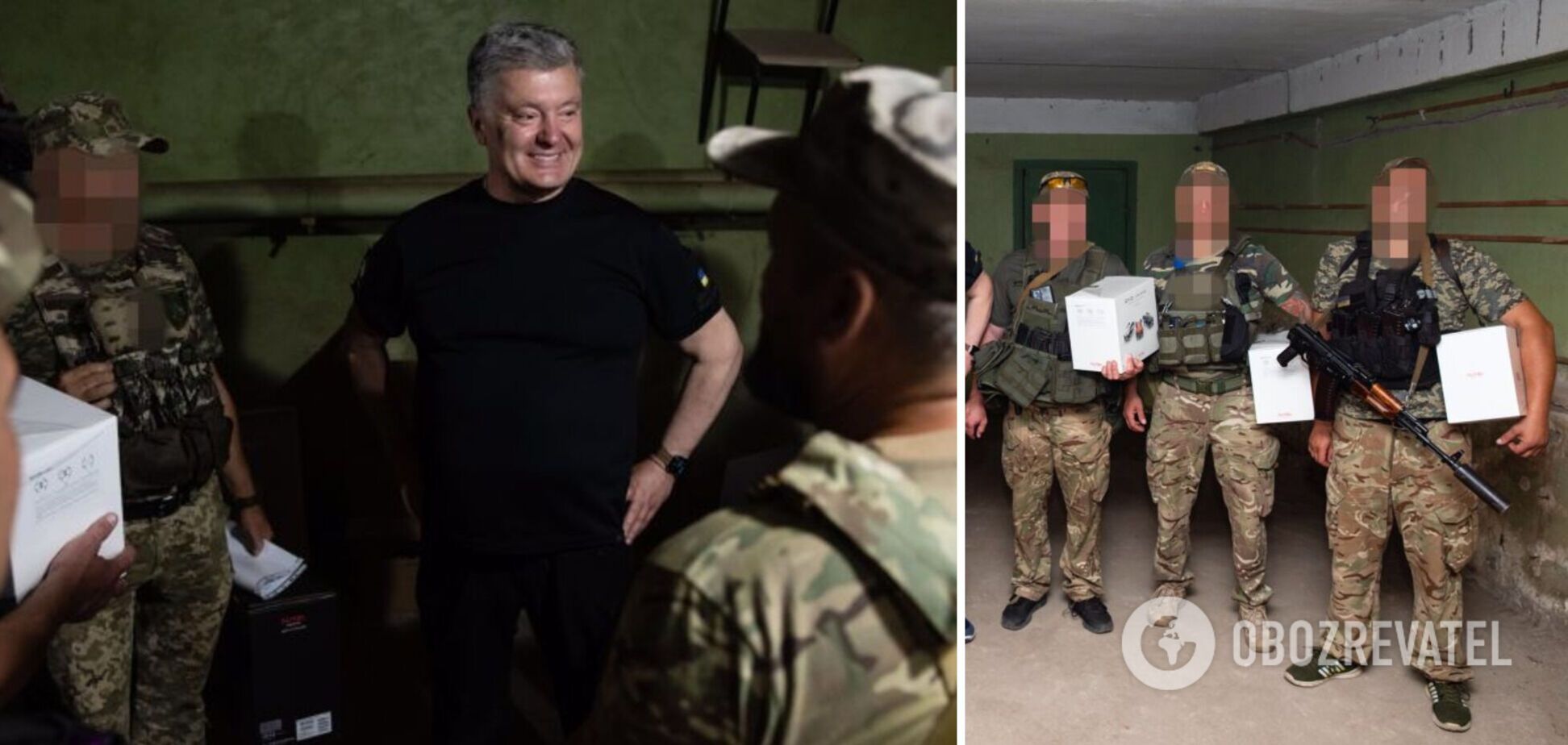 БПЛА в надежных руках делают врагу 'бавовну': Порошенко передал подразделениям ВСУ новые партии дронов. Фото