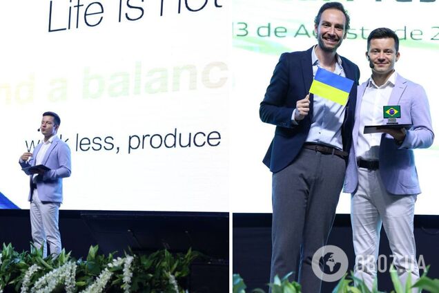 Український стоматолог  на форумі у Бразилії виголосив промову про війну з Росією і зібрав 500 тис. грн для ЗСУ