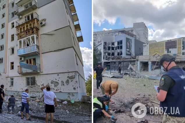 Оккупанты ударили по Харькову неуправляемыми снарядами: 9 человек пострадали, погибла женщина. Фото