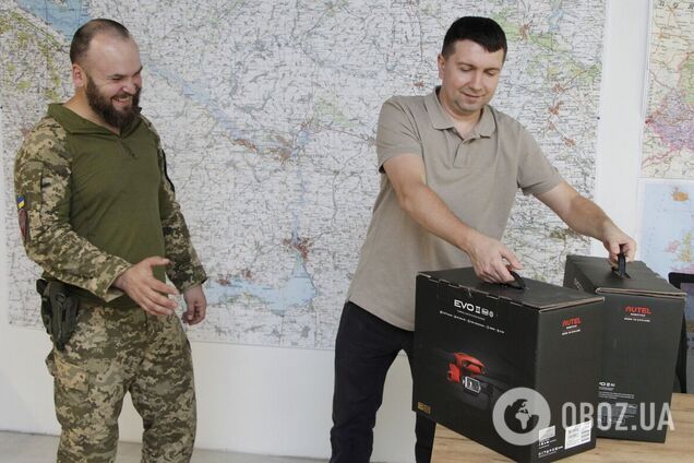 Міська влада Дніпра передала військовим іще два коптери