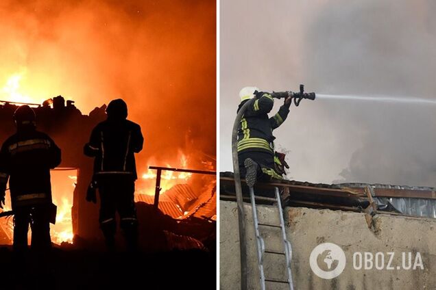 В Донецкой области оккупанты обстреляли тушивших пожар спасателей: есть раненые