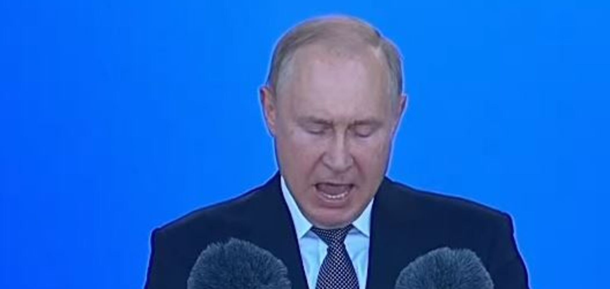 Путин выглядит не победителем, а загнанным в угол раненным зверем