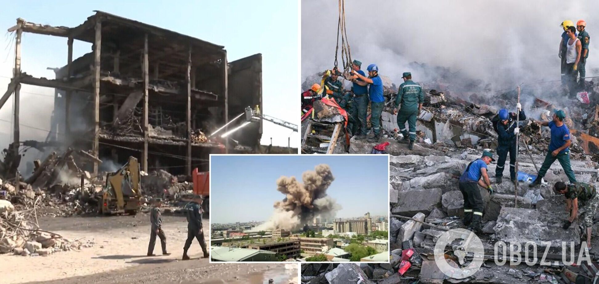 Вибух у ТЦ Сурмалу