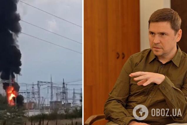 Взрывы вблизи Джанкоя сломали планы оккупантов по поставкам ворованного электричества из ЗАЭС в Крым, – Подоляк