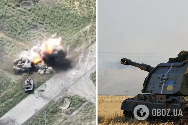 Українські захисники 'демілітаризували' на Донбасі чергову ворожу бронемашину: яскраве відео