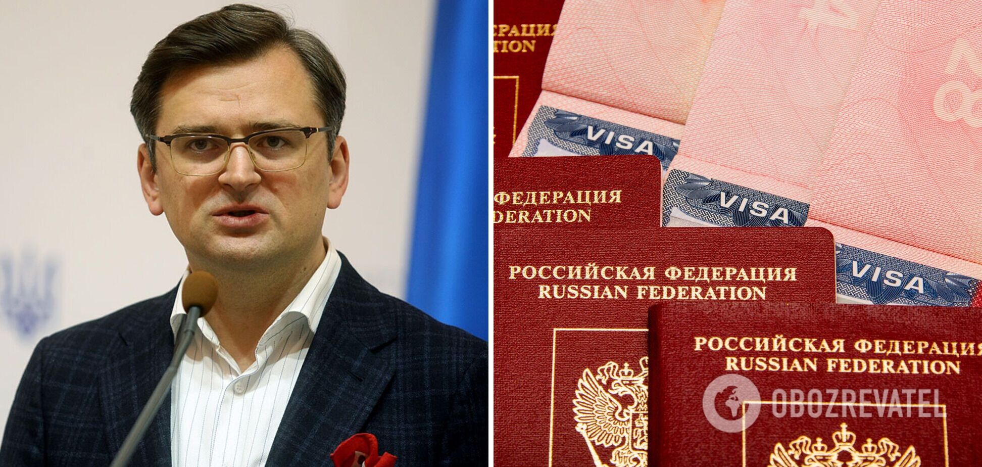 Кулеба допустил исключения из визовых санкций для российской оппозиции: возможны в редких случаях