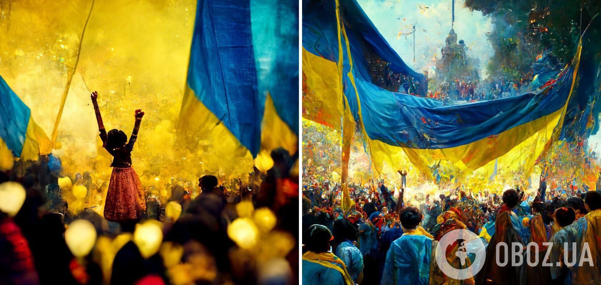 Нейросеть Midjourney показала, как видит победу Украины в войне против России. Впечатляющие фото