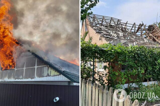 Российские войска ударили из 'Ураганов' по Никополю, четыре человека ранены. Фото