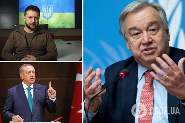 Гутерреш приїде в Україну, щоб зустрітися із Зеленським та Ердоганом