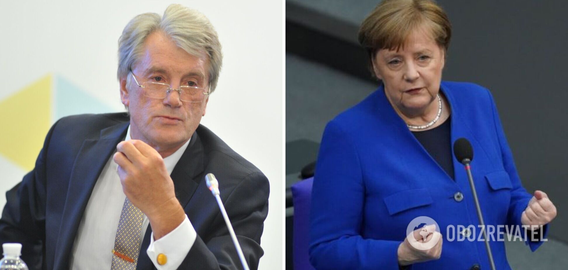 'Не хотіла говорити про ПДЧ': стало відомо про дивну реакцію Меркель на слова Ющенка на саміті НАТО в 2008 році 