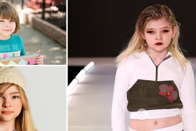 юнные девочки трансгендеры Ноэлла Макмахер стала самой молодой моделью на Неделе моды в Нью-Йорке -  фото | OBOZ.UA