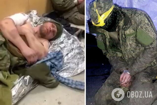 Защитники Украины захватили в плен группу оккупантов: среди них – наемник из ЧВК. Видео