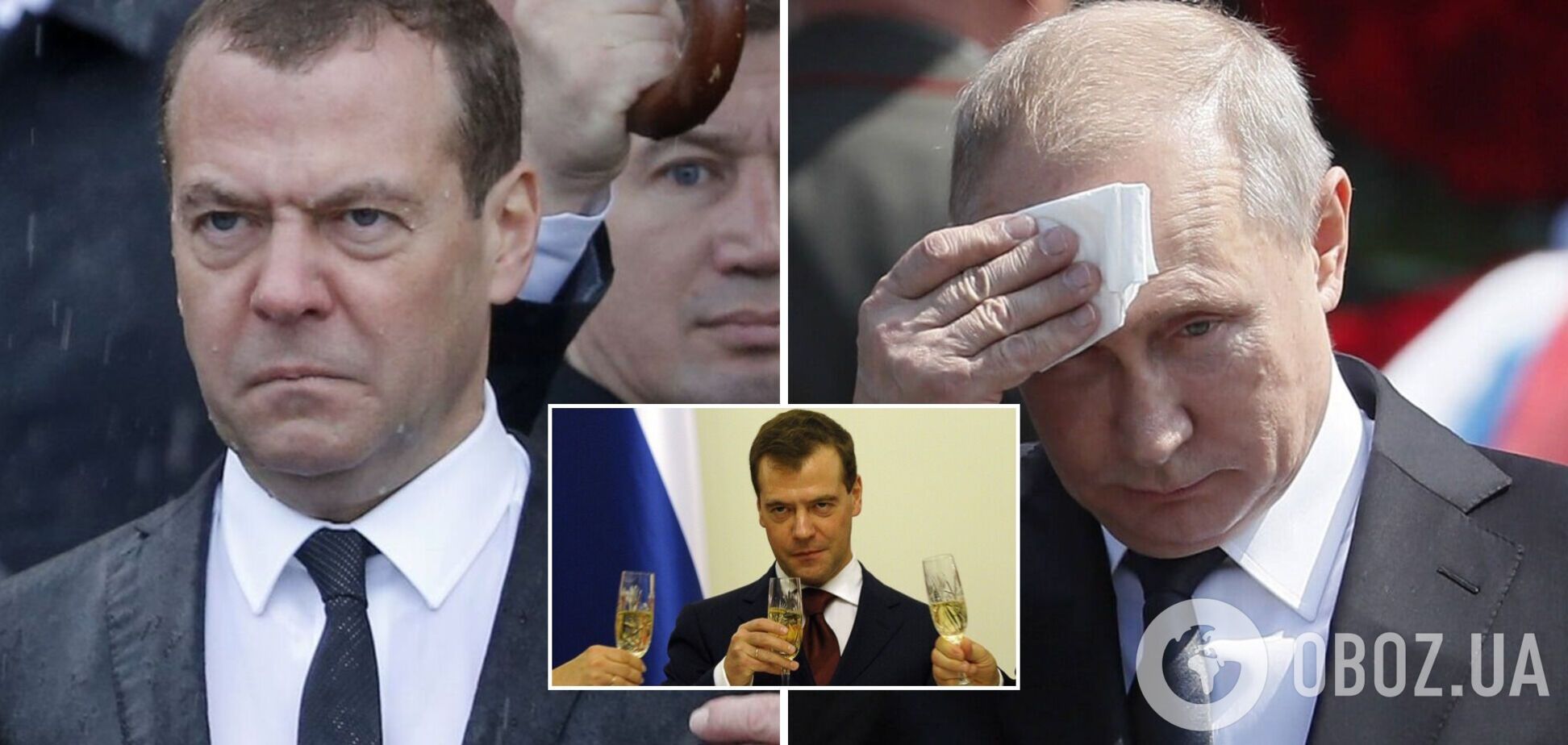 Медведев оскорбил Путина, который назвал его 'главным алкоголиком России': что известно о скандале