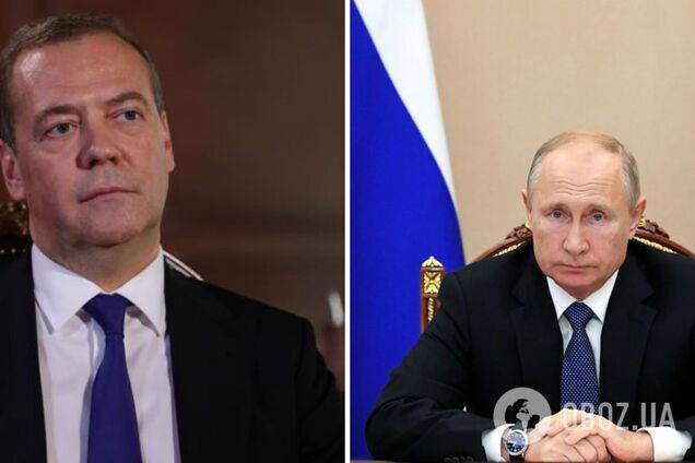 Медведєв під час візиту на окупований Донбас називав себе наступником Путіна і говорив про 'грандіозні' плани – розвідка