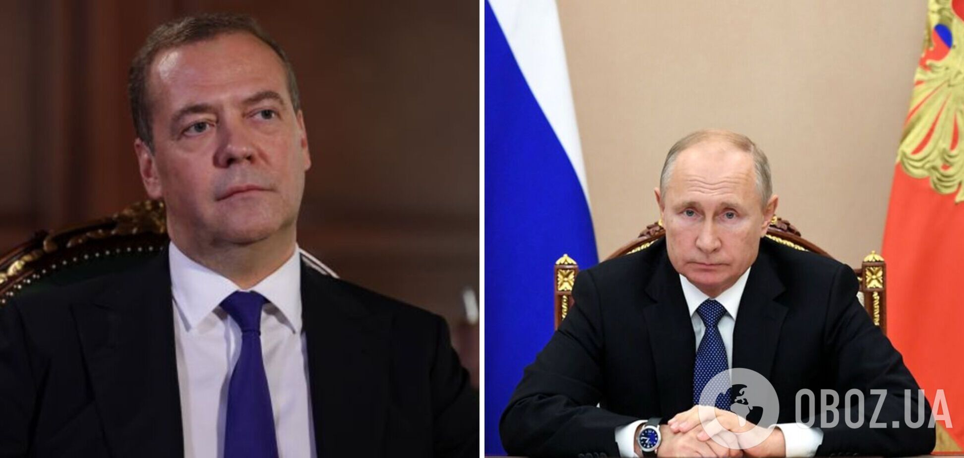 Медведев во время визита на оккупированный Донбасс называл себя преемником Путина и говорил о 'грандиозных' планах – разведка