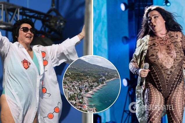 Лоліта осоромилася в Криму: вийшла на сцену в купальнику і гучно вилаялась. Фото