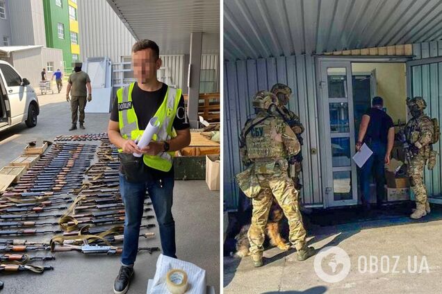 Правоохоронці знайшли та вилучили арсенал автоматичної зброї