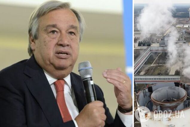 Гутерреш закликав Росію не відключати Запорізьку АЕС від електромереж України — AFP
