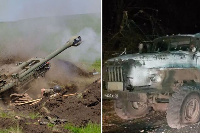 Одну з колон окупантів знищили на шляху в бік Запоріжжя