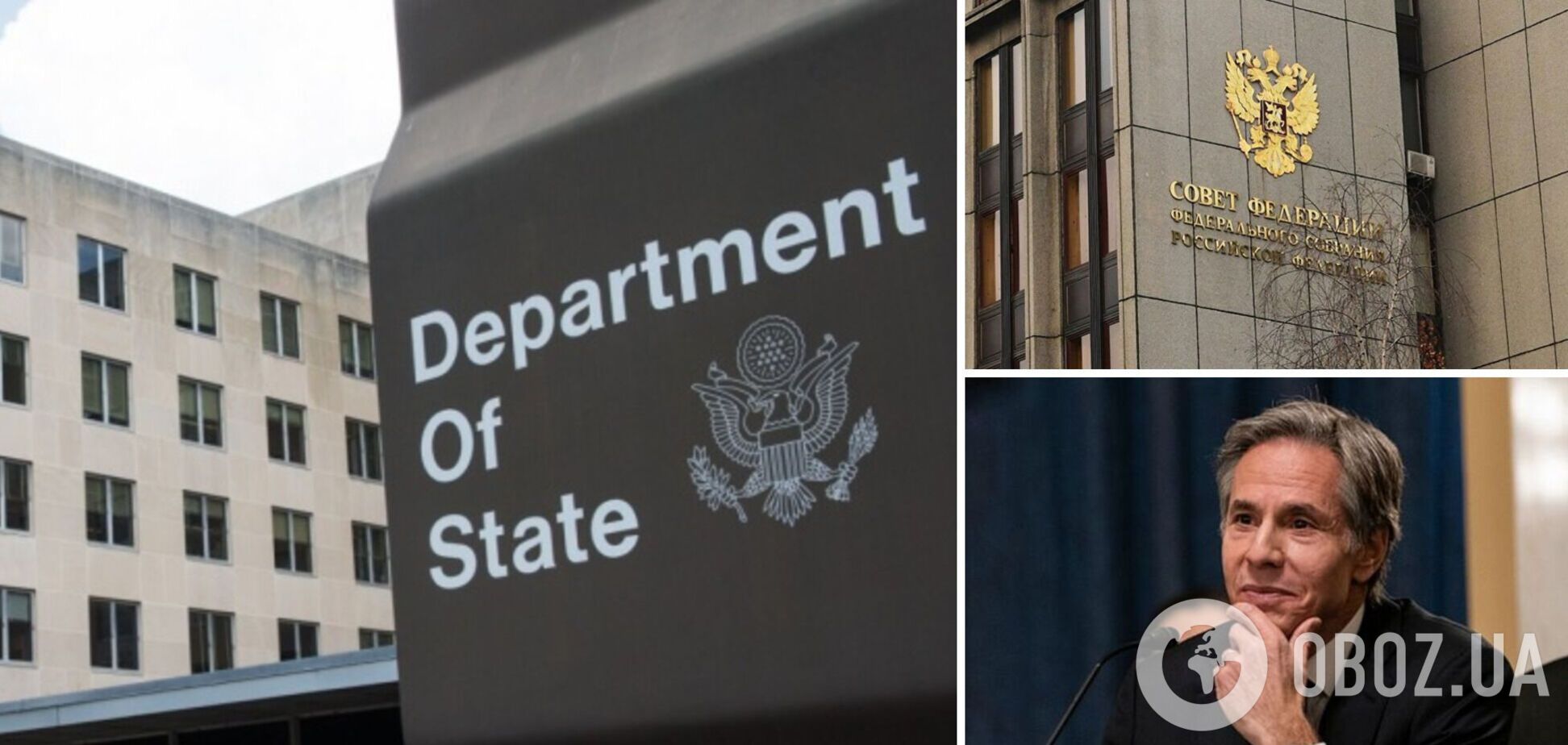 США ввели визовые санкции против 893 официальных лиц России