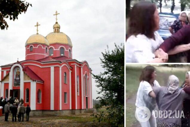 Прихожане Московского патриархата на Волыни напали на волонтера