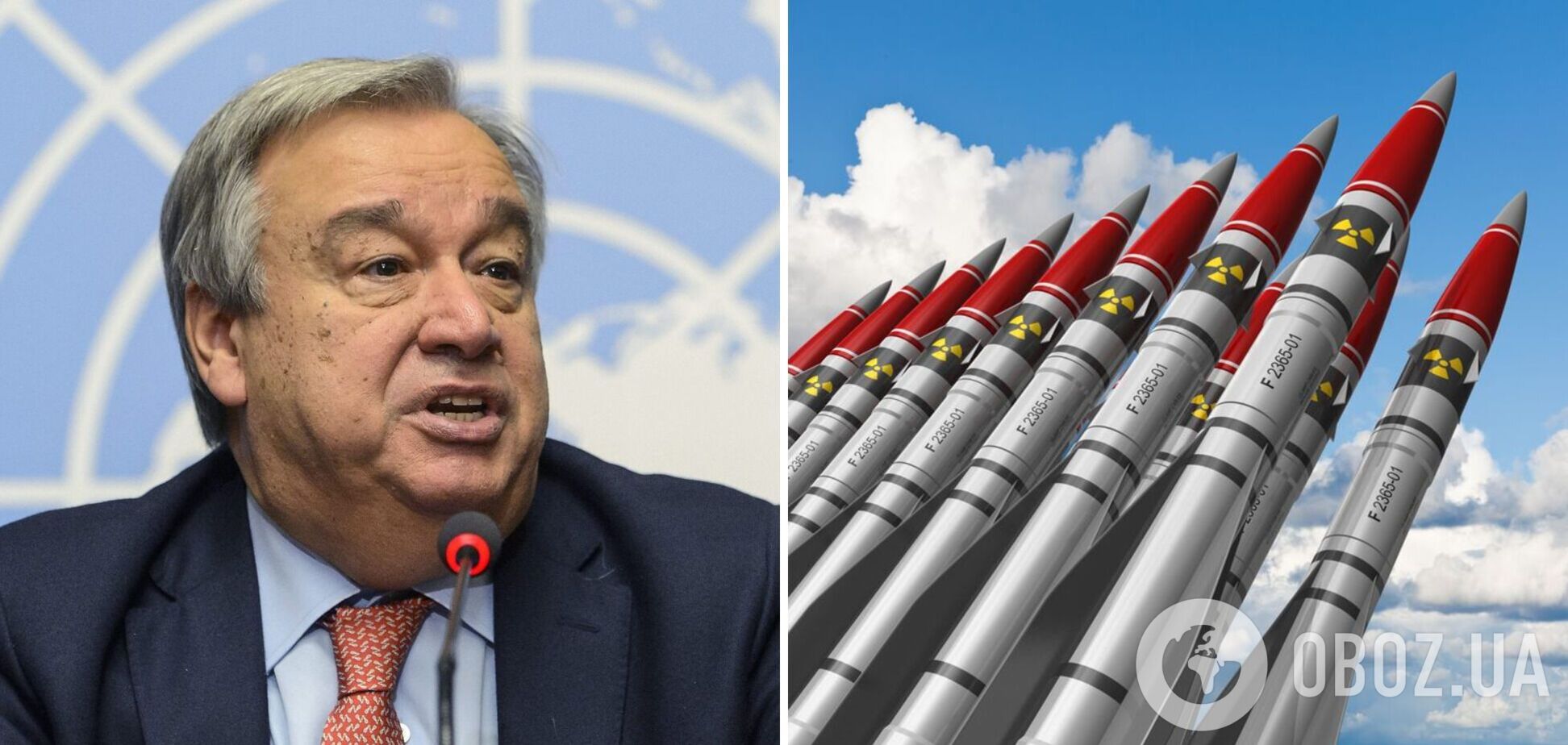 Генсек ООН призвал мир полностью уничтожить ядерное оружие: риски достигли критического уровня