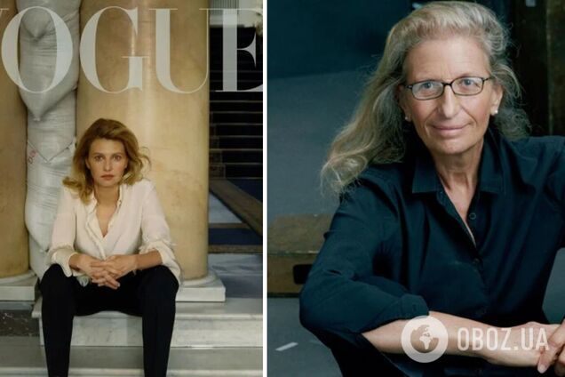 Лейбовиц отреагировала на критику 'странной позы' Зеленской на обложке Vogue