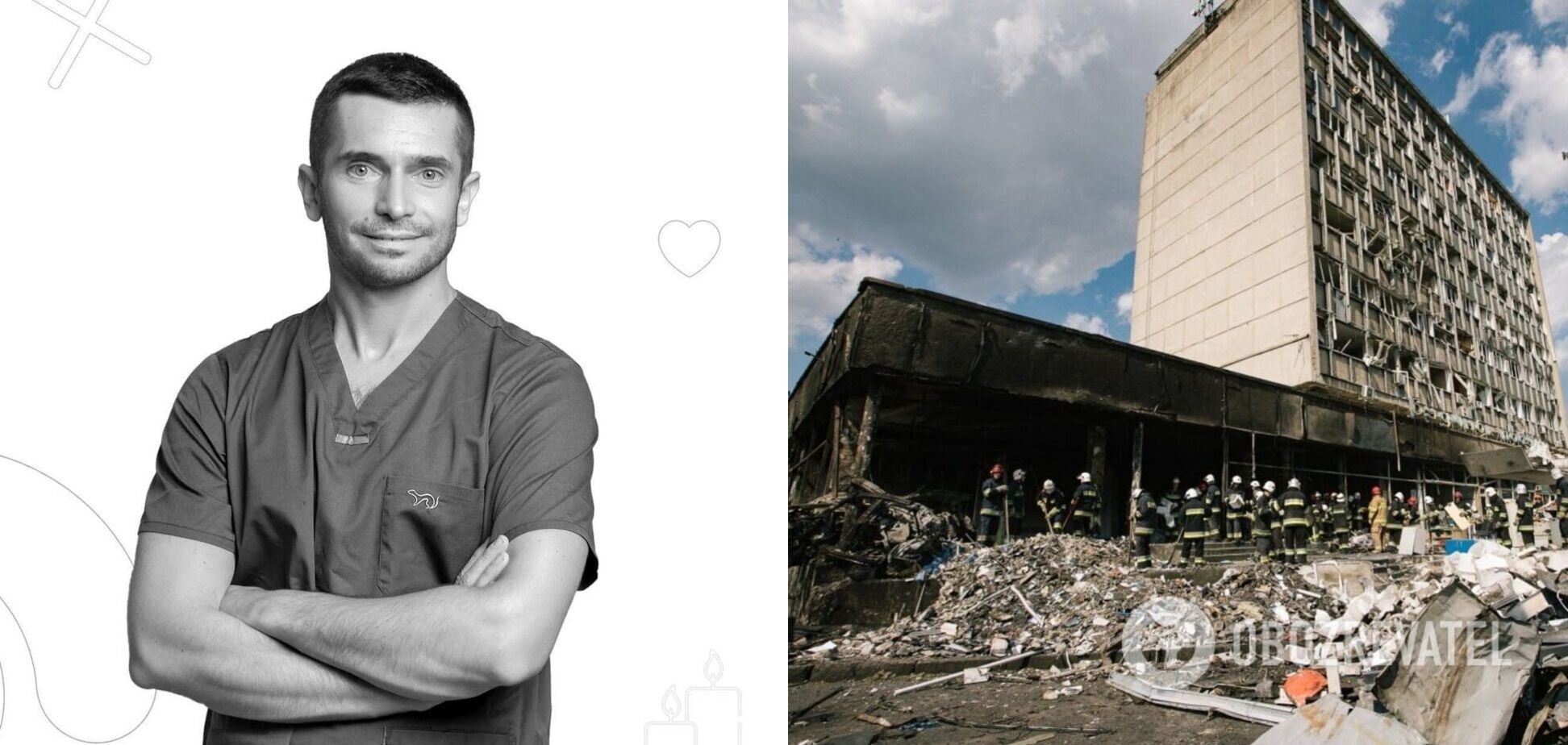 Боротьба за життя тривала 20 днів: помер лікар, який постраждав унаслідок ракетного удару РФ по Вінниці
