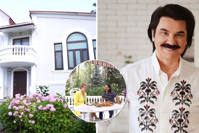 Павло Зібров показав свій розкішний маєток під Києвом площею 1 га. Фото і відео