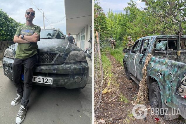 Михаил Крупин Коррупция показал автомобили ВСУ после обстрела оккупантов -  фото | OBOZ.UA