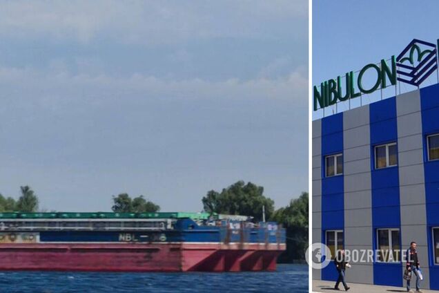 Баржи могут принадлежать 'Нибулону'