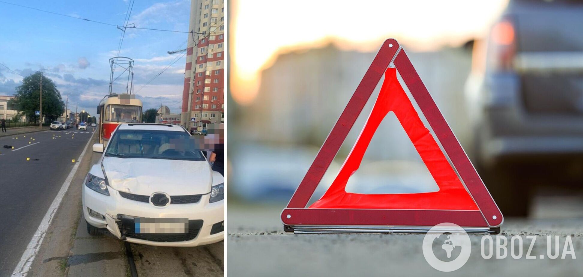 Легковушка сбила женщину на пешеходном переходе