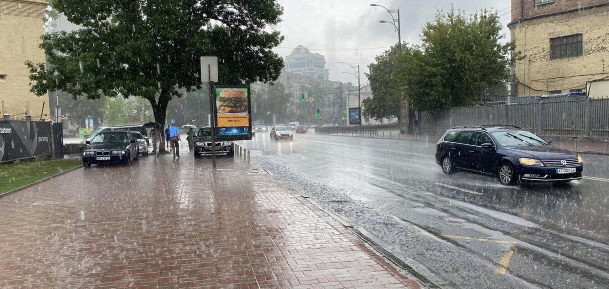 В столице возможен дождь, местами гроза