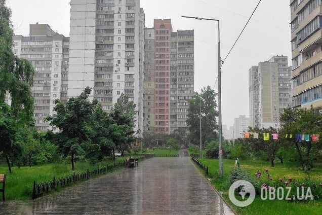 У Києві та області очікується дощова погода