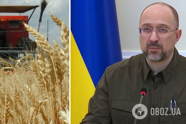 Шмыгаль рассказал, сколько в Украине соберут пшеницы